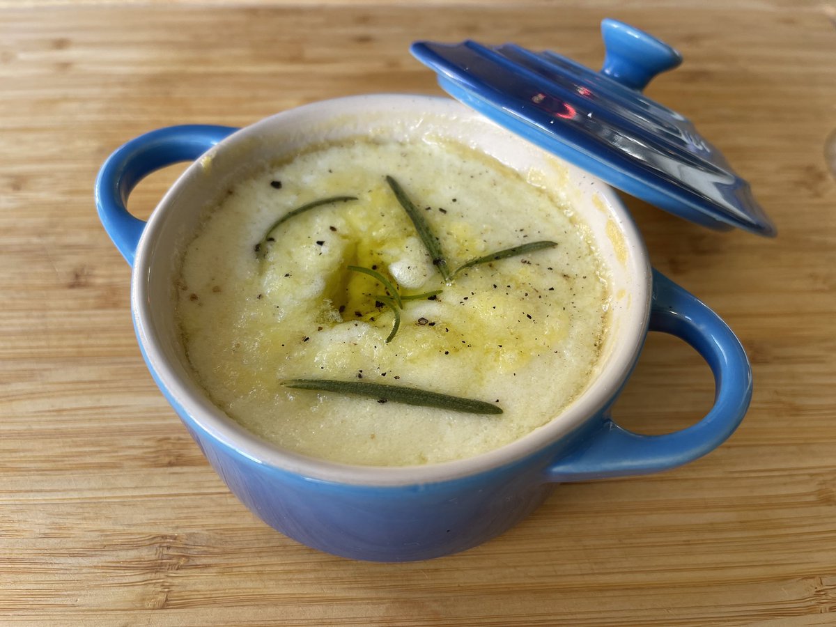SimonMajumdar's tweet photo. Playing around with some dishes for a dinner. The folks @Raw_Farm were kind enough to give me samples of some of their terrific dairy products. This baked goat milk ricotta may well become a staple. https://t.co/WiKWcXwnTJ