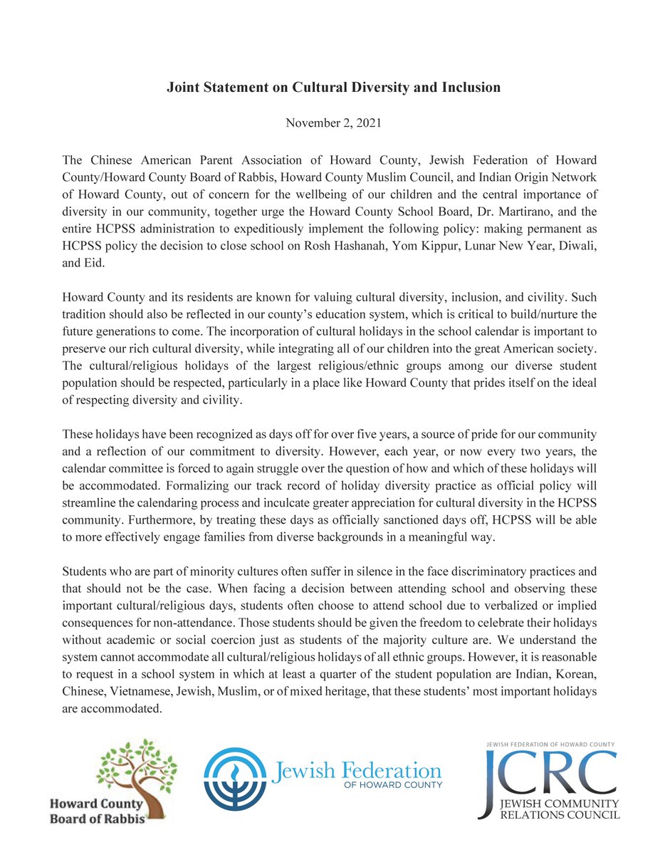 Jewish Fed HoCo tweet media