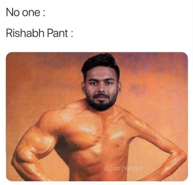 iamsksunilkumar's tweet photo. @RishabhPant17 @BCCI @ICHOfficial 😜😜eaji eaji https://t.co/zivXxuQ1F6