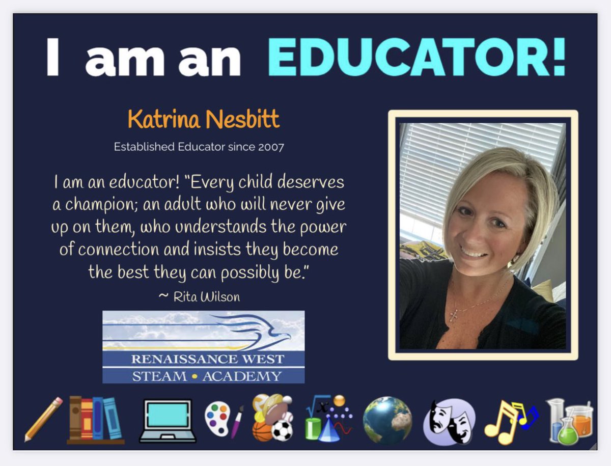#IAmAnEducator