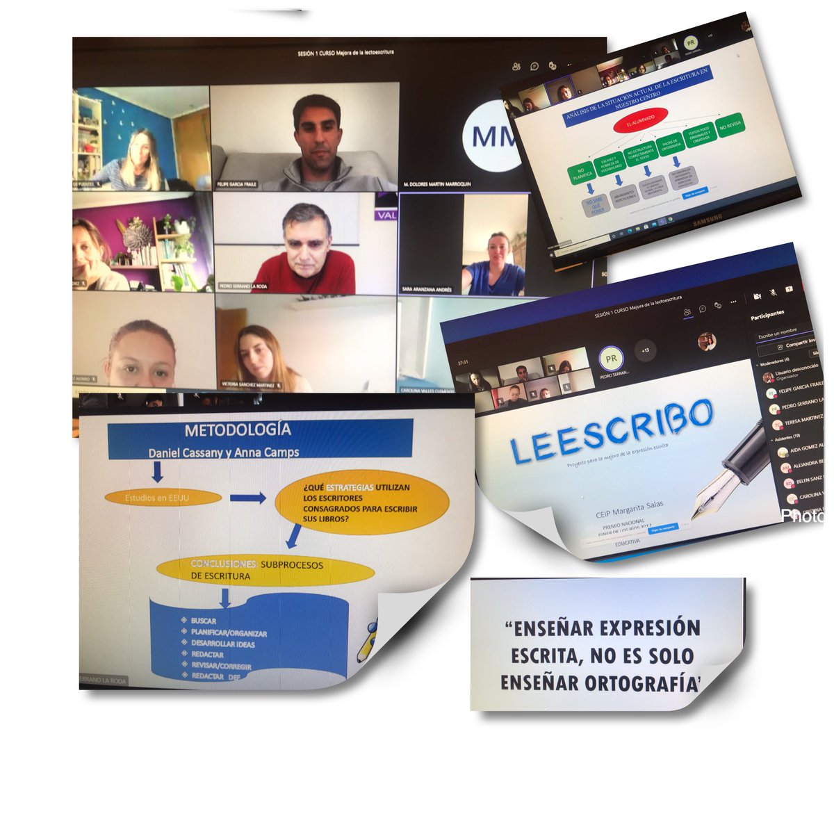 imcoterof's tweet photo. Los profesores de @CRARiberadDuero empiezan formación para diseñar un plan sistemático de #lectoescritura Pedro Serrano de @CeipMargaritaSa comparte su experiencia y enseña todo el proceso en @cfievalladolid #formacionCyl https://t.co/6J9YD4xNyU