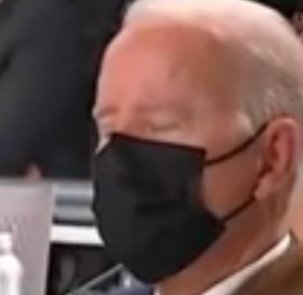 I don't mind that he's sleeping. It's when he wakes up that I'm worried about