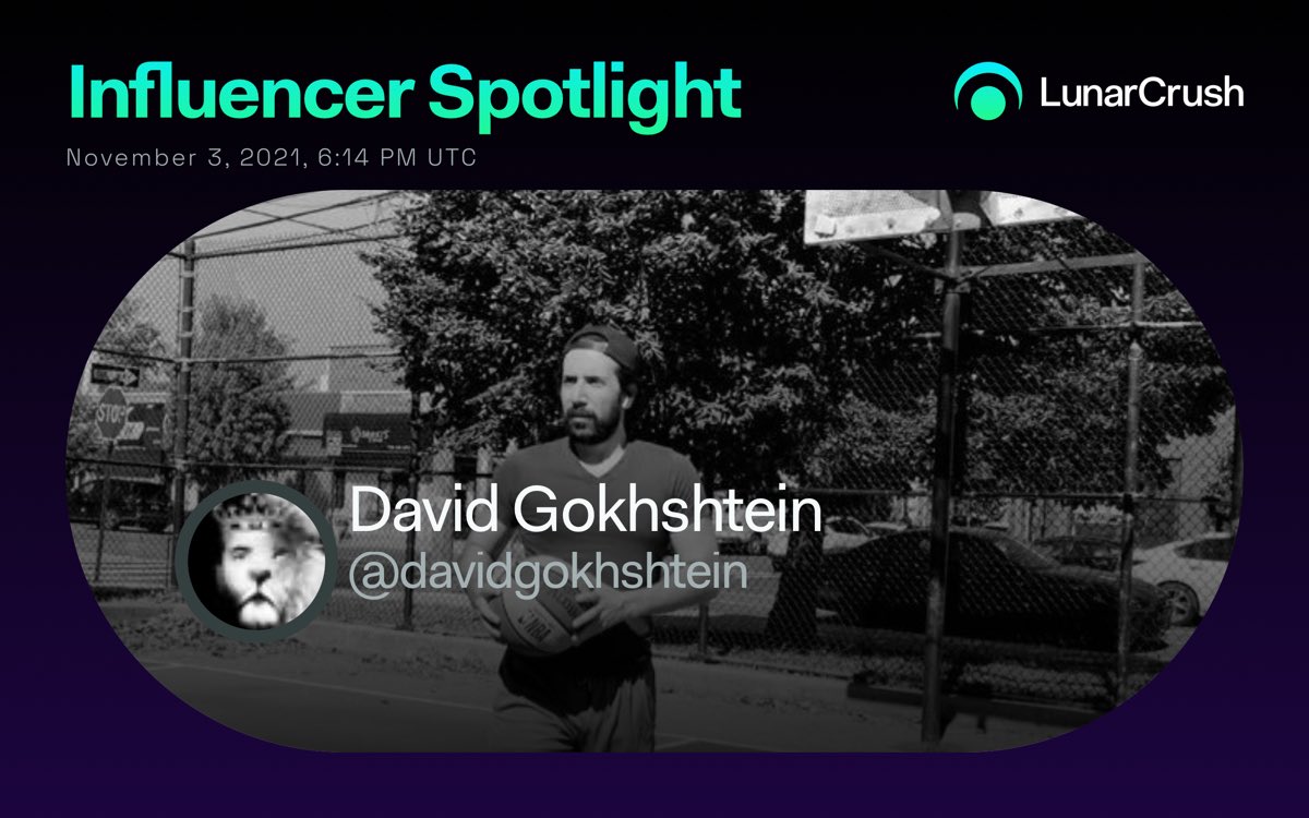 anhtroi99's tweet photo. Influencer Spotlight: @davidgokhshtein

Influencer Rank: 2
Engagement Rank: 14
Follower Rank: 494
Volume Rank: 249

https://t.co/XvzYngtgLB #LunarCrush #LunarShare https://t.co/4Ah1HyIm6z
