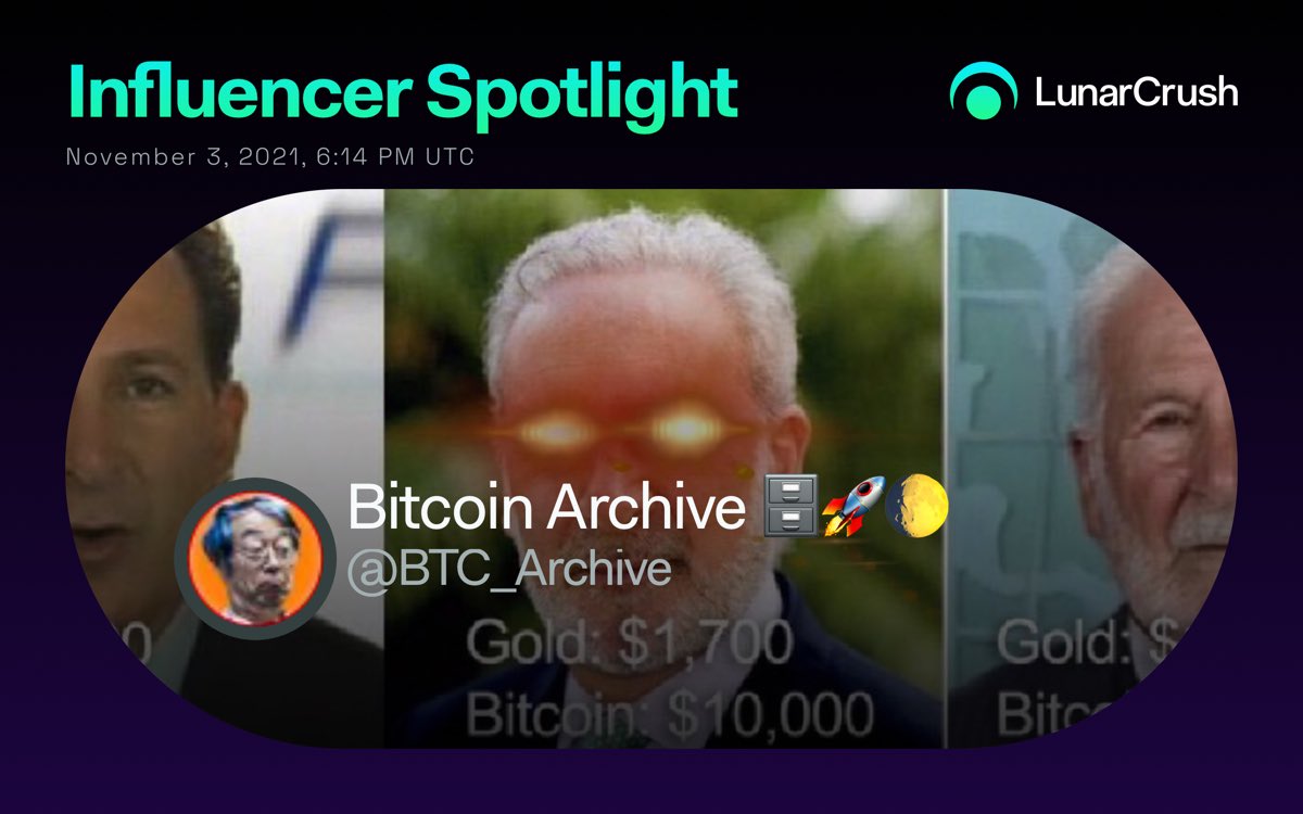 anhtroi99's tweet photo. Influencer Spotlight: @bitcoinarchive

Influencer Rank: 10
Engagement Rank: 154
Follower Rank: 423
Volume Rank: 662

https://t.co/7vYOZdjaZr #LunarCrush #LunarShare https://t.co/HUf2Av3FwQ