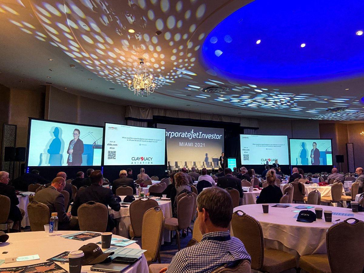 veryonplatform's tweet photo. ATP's Lee Brewster was the last speaker before lunch here at #CJIMiami! She delivered an awesome presentation on using digital records to make #aircrafttransactions quick &amp; painless.

Stay tuned for the full presentation tomorrow!

@CorpJetInvestor

#Flightdocs #AvGeek #BizAv https://t.co/tkCMvgUl3s
