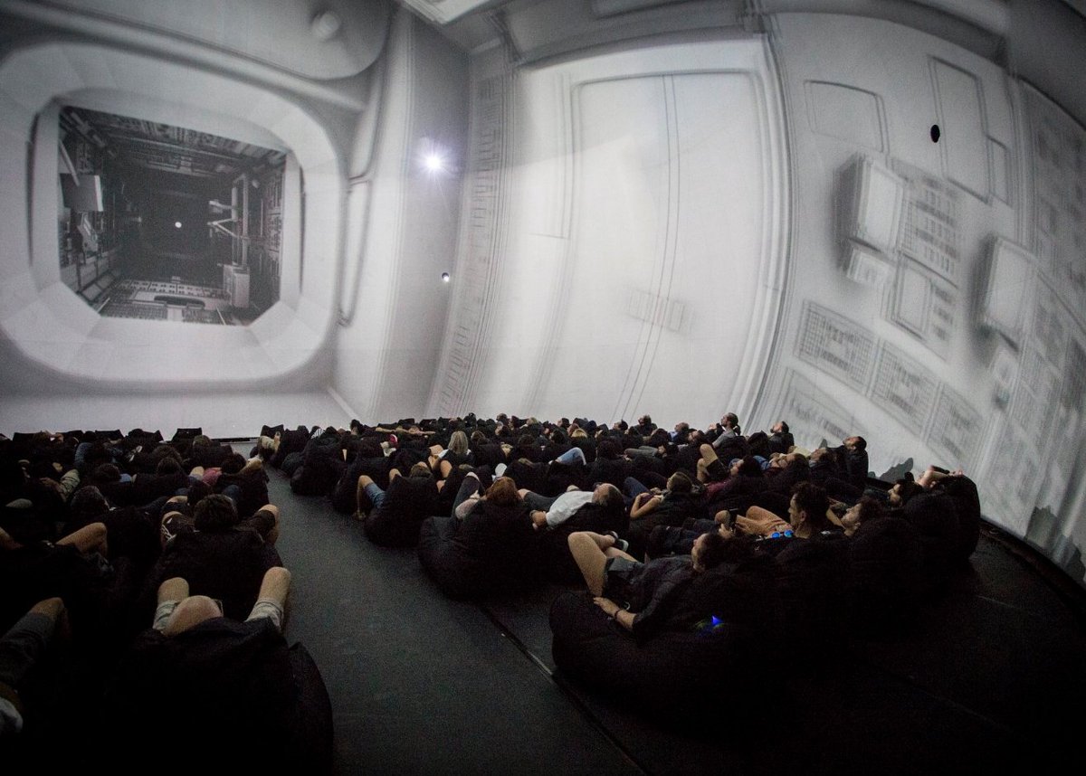 robotkoch's tweet photo. Throwback to the Sphere Live Shows 2019, across Planetariums and Full Dome Festivals worldwide. Who was there?
#fulldome #avshow #360visuals #immersivesoundexperience https://t.co/OukFIGBOic