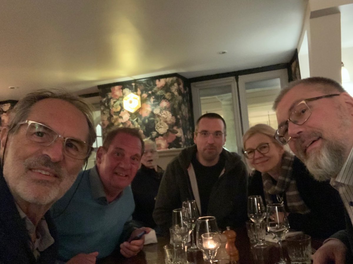 HemeraH2020's tweet photo. HEMERA dinner before the Steering Committee meeting of tomorrow! https://t.co/HlnPUJQCsm