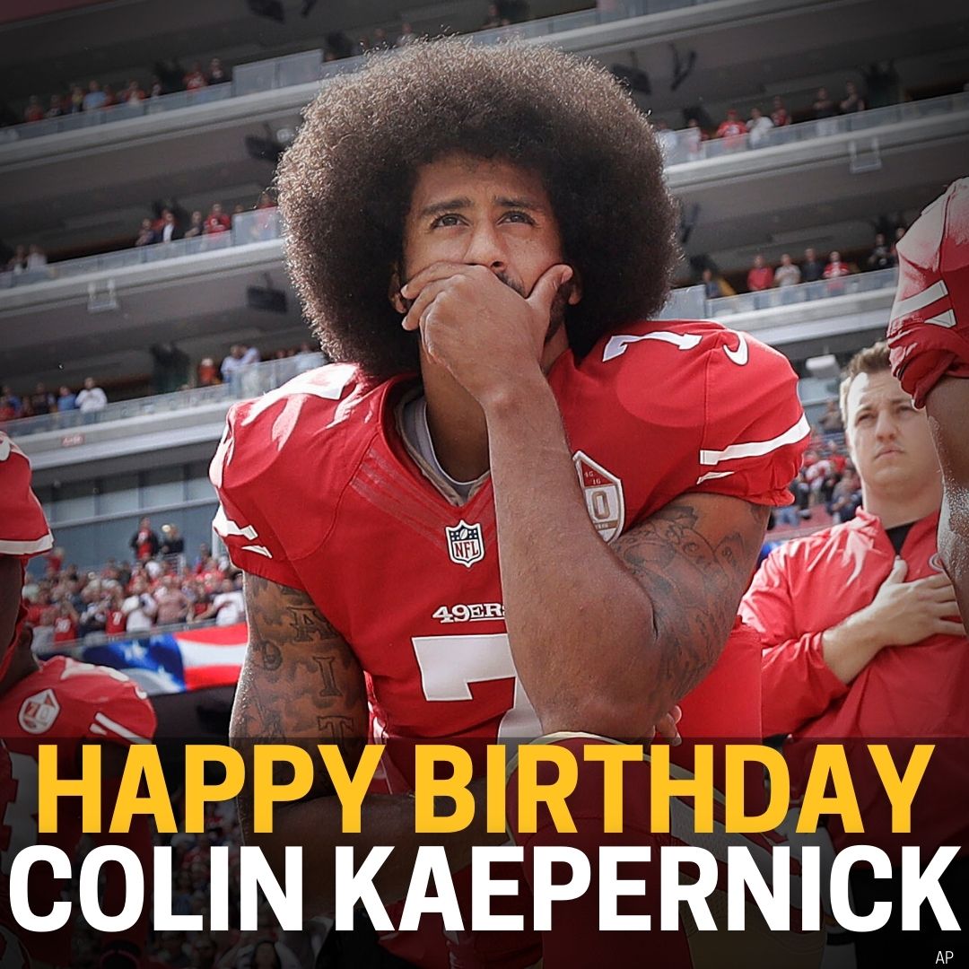 Happy Birthday Colin Kaepernick! 