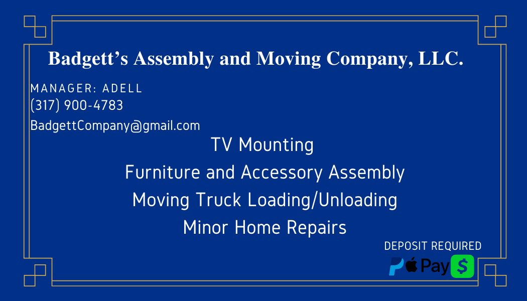 For the month of November get your TV mounted and wires concealed for only $100 ❗️ book now >> <a href="/bamc_LLC/">Badgett’s Assembly and Moving Company, LLC.</a>