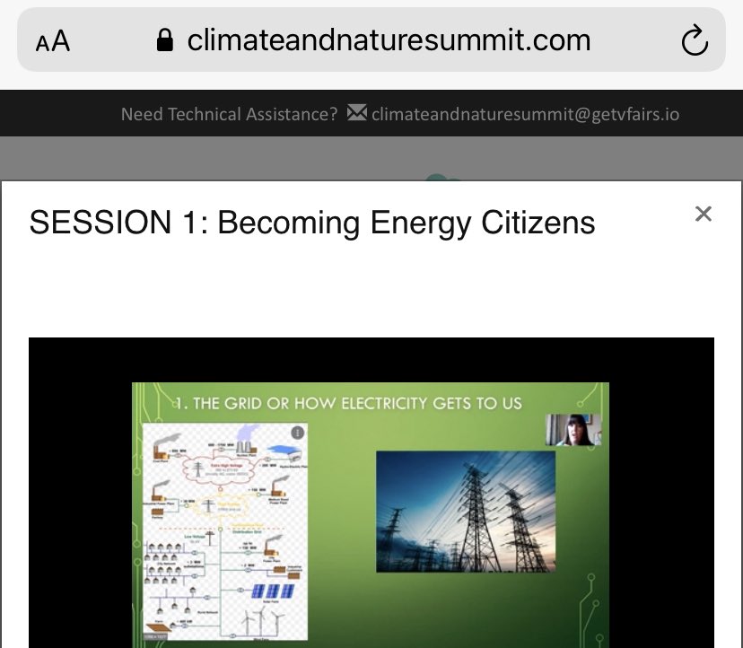 SusanAdamsEco's tweet photo. Fascinating session from @GrainneKennedy1 about energy citizenship for the #climateandnaturesummit 🚨Register on our website today to access more thought provoking sessions to activate a climate conversation in your school 🚨@IrishSchSusty Check out the CPD sessions too 💻 https://t.co/sV8JLNCqkb