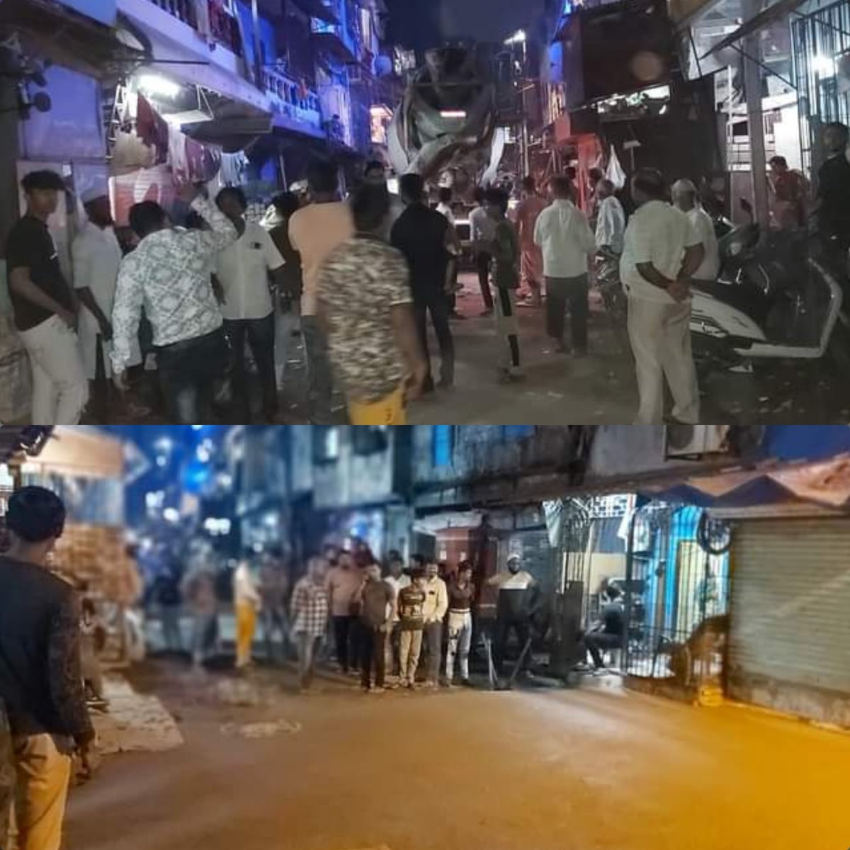 imsaalimqureshi's tweet photo. #AIMIM Mumbai General Secretary Janab #HajiSaalimQureshi Sahab Ne #ValmikiNagar Ka Visit Kiye Or Waha Chal Rahe #InternalRoad Ke Kaam Ka Jaiza Liye Or Logo Se Mulakat Bhi Kiye. https://t.co/hmFR9ukHna