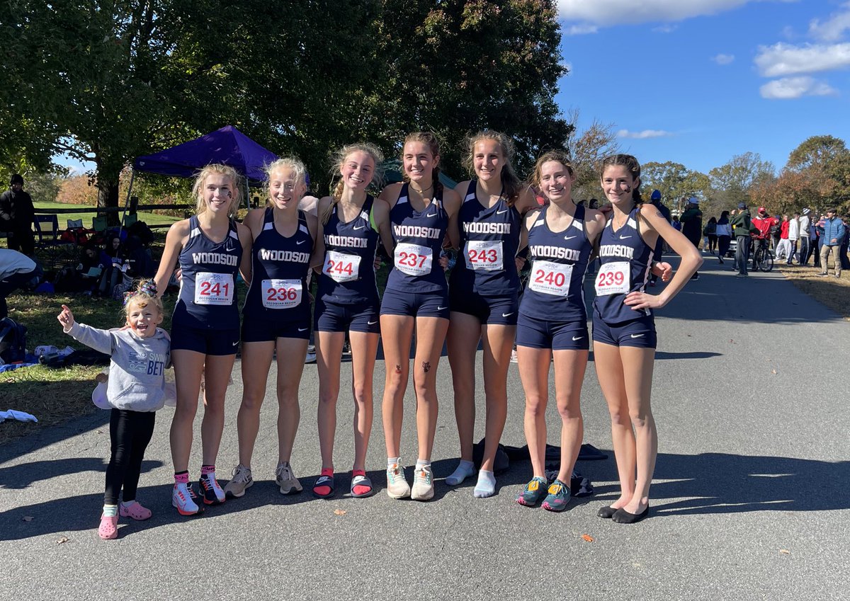 cakedivasnet's tweet photo. Going to states for the first time since 1994!!!! Yesssss LADY CAVALIERS!!!❤️👏🏽💪🏽💙Runner up in the region - Woodson Cavaliers ! ❤️💪🏽🤗👏🏽 @WoodsonXCTF @Woodsonathletic @WTWoodsonHS https://t.co/9zmqis4jAu