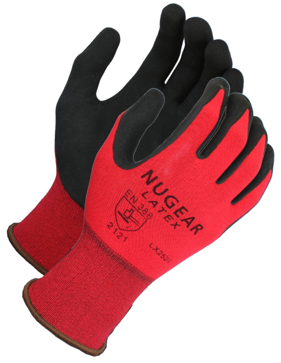 Gallaway Safety on X: Latex-coated gloves provide excellent grip for  handling parts, tools and materials.  Latex coating  is perfect for roofing, tiling, glass handling, and more! - providing the  thickness needed
