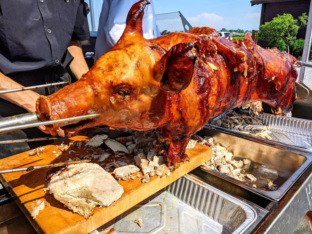 When the crackling comes out so good you only need to look at it to know🤤

If you're a fan of pig roasts then you know that proper crackling is the best part🔥

With the Propane Roaster and Outdoor Cooking Center you can expect these results time after time🙌

#pigroast #lechon