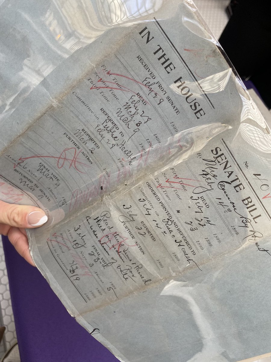 MorganWolfeNews's tweet image. Today — there was a celebration for the first ever female Utah State Senator. She was actually one of the first in the country too! 

$35 for a campaign in 1896 against her HUSBAND. The doctor’s statue is heading to the US Capitol! #womeninpolitics #suffragettes