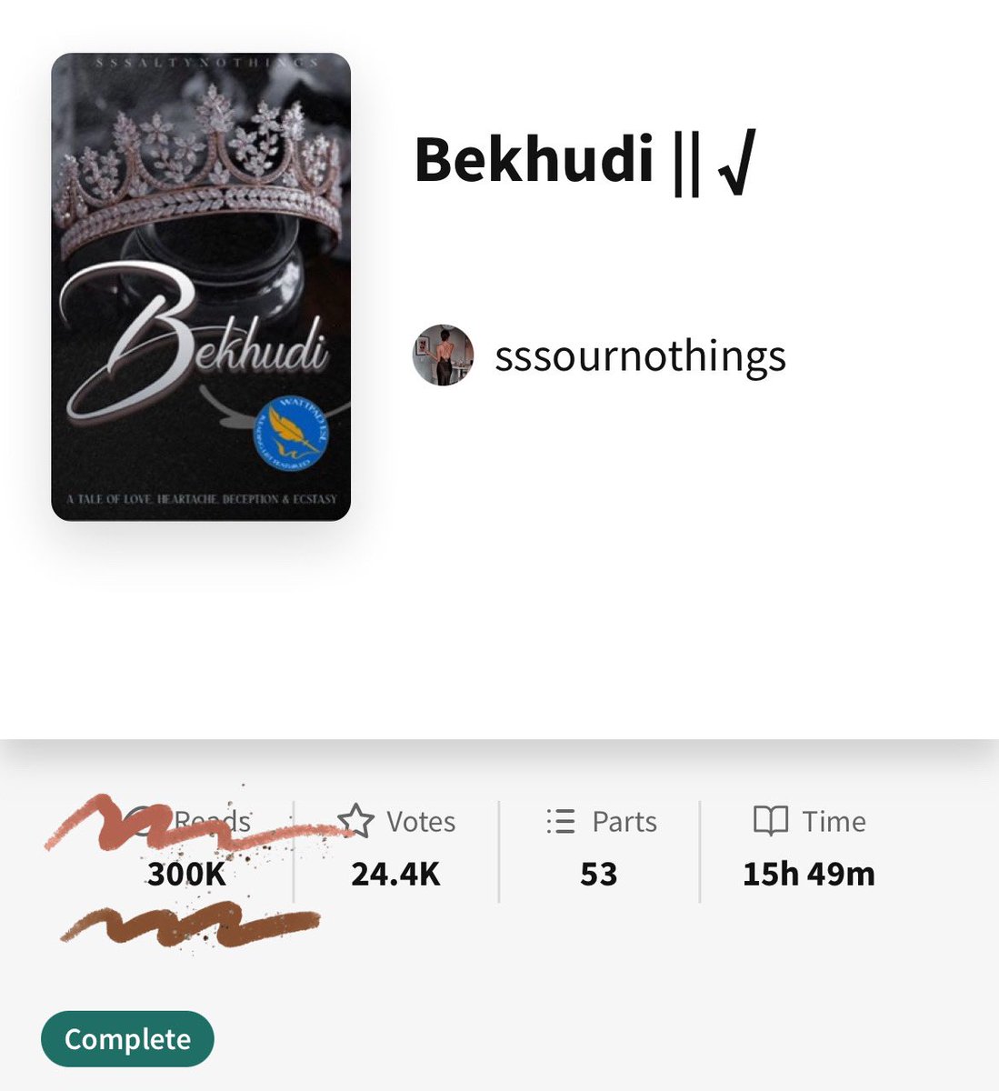sssournothings's tweet photo. I can’t believe I woke up to this! Thank you. Overwhelmed and grateful! 🙏🏼♥️
The love and support you all have given this book is honestly astounding. ♥️ https://t.co/PyKgnJKLqk