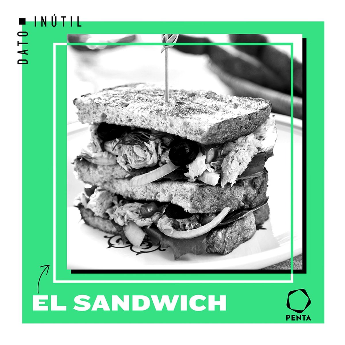 creative_penta's tweet photo. Un #DatoInútil que hará agua la boca a los gourmets.
🥪Hoy se festeja el Día Mundial del #Sandwich cuyo origen se remonta al nacimiento del inglés John Montagu, Cuarto Conde de Sándwich, en el siglo 18, que inventó este platillo ¡para no dejar de comer mientras jugaba cartas 🃏! https://t.co/MqNJ4jiOIH