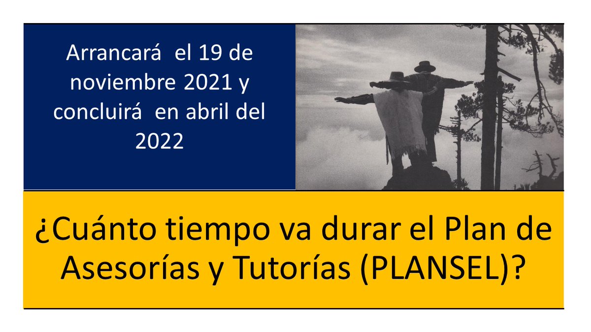 CentroAyuujkUN1's tweet image. PLANSEL es un programa de asesorías y tutorías que ofrece el Centro #Ayuujk UNAM. Es gratuito y si te interesa estudiar 👩‍🎓🧑‍🎓 en la Región #Mixe, #Oaxaca llena tu solicitud: forms.gle/xwkbPBp3qYVAE4…