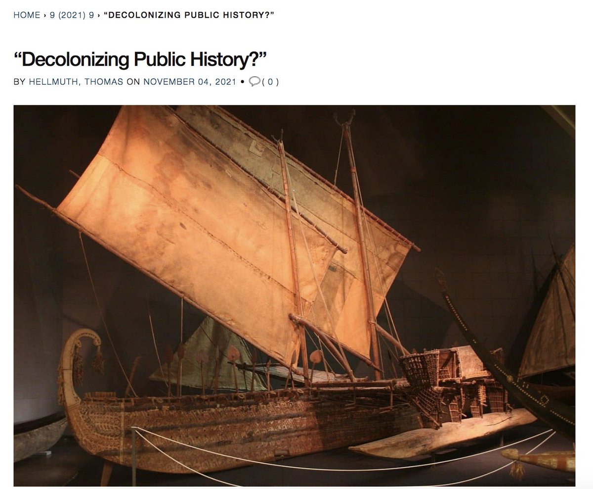 PH_Weekly's tweet photo. Tomorrow starts our new focus month, ed. by Thomas Hellmuth (Vienna)
➡️ Decolonizing #PublicHistory
with contributions by
Viola König @Was_Ihr_Wollt, @TSandkuehler, Hartmut Dorgerloh und @hparzinger
Always #Thursday8clockCET
https://t.co/wioOunE6eq https://t.co/m9st3XM29M
