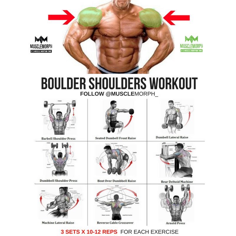 juzarraga's tweet photo. Shoulder day! #WorkoutWednesday https://t.co/fWoJGOkah6