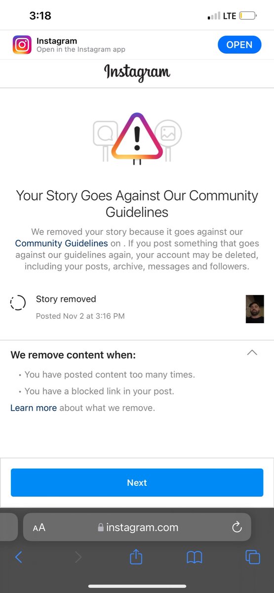 SayntChristofer's tweet photo. Today I tried to post on my IG story telling my friends I need them today cause my mental health has gone to Shit. And it got reported and taken down… for no reason… idk what to do anymore… idk why I deserve this to happen to me… https://t.co/8j338ORU6E