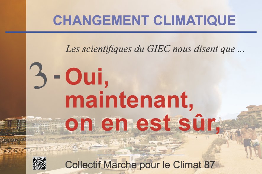 87Climat's tweet photo. Le rapport du GIEC en apporte la preuve... Venez en discuter avec nous le samedi matin 6 novembre (place Marceau 9h/10h - marche entre les marchés - Place de la Motte et des Bancs 11h00).
#Climat #ClimateEmergency #COP26 #ClimateAction https://t.co/kxKGUGXBH9