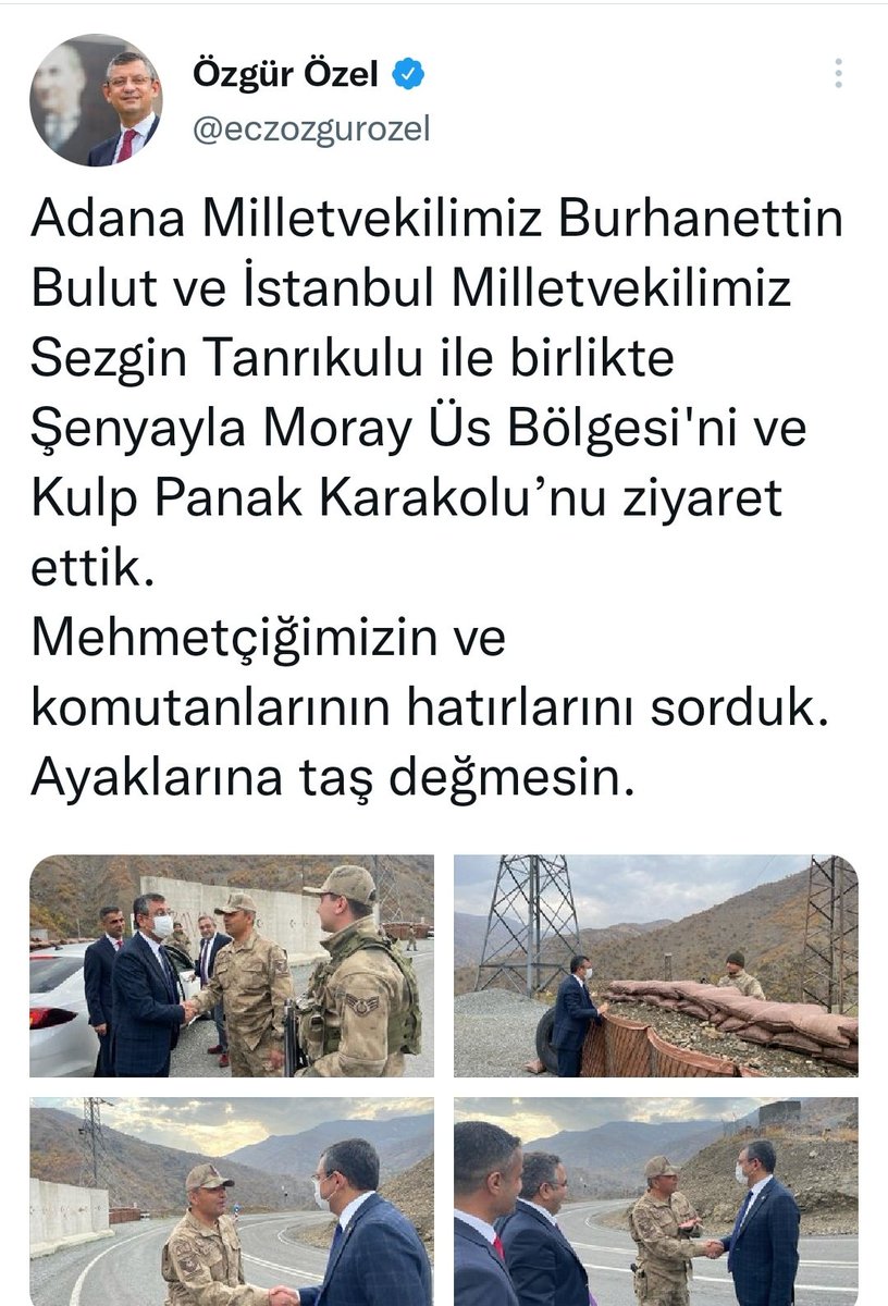 Nasıl bir oyun dönüyor anlayan beri gelsin, HDP'nin Don lastiği olmuş adamlar bugün birden çıkmış Kandili bombalıyor, İHA SİHA'dan rahatsız olup katliam yapıyor diyen,terörist cenazelerine giden adamlar karakol,asker ziyaret ediyor Yavaş dönün eczacı bey, hızınıza yetişemiyoruz!