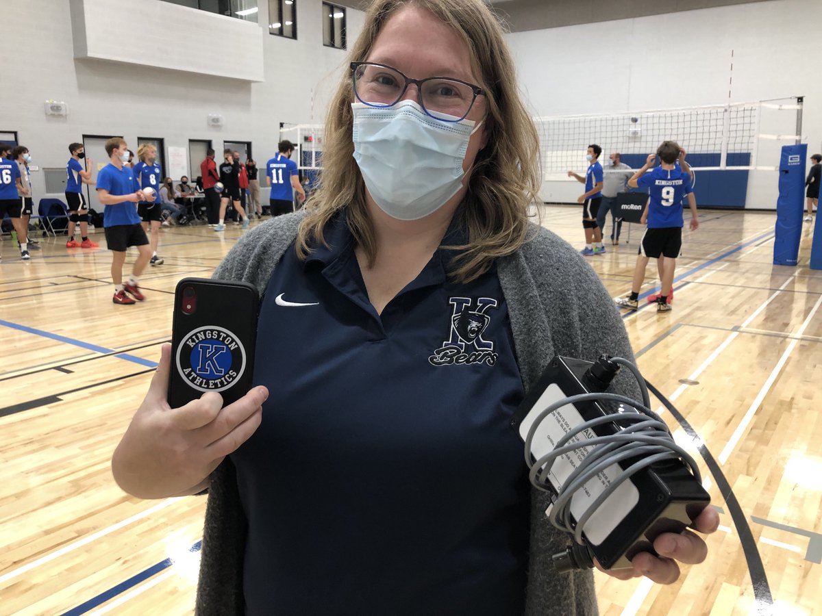 KSS Athletics MVP…. Cheers to this super-tweeter and all the extra above and beyond supports she offers us Bears 🤩🐾🏀🏐🙌🏼 ⁦<a href="/KSS_ldsb/">Kingston Secondary School</a>⁩ ⁦<a href="/KSSAthletics/">KSS Athletics</a>⁩