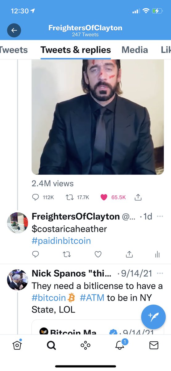 _Freighters's tweet image. $costaricaheather wecolmes a time she will get #paidinbitcoin