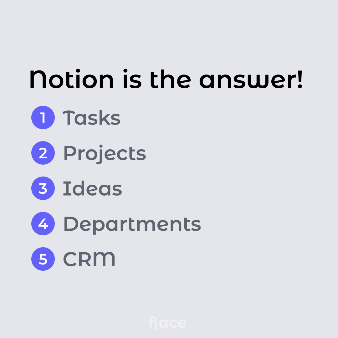 getflace's tweet photo. How do we organize our tasks and projects as a start-up working remotely? 🤓

The answer is simple... @notionhq

What do you use? 

#startup #buildinpublic #entrepreneurlife #entrepreneurship101 #entrepreneurshipfacts
@buildinpublic_ https://t.co/hNMzTLxoQo