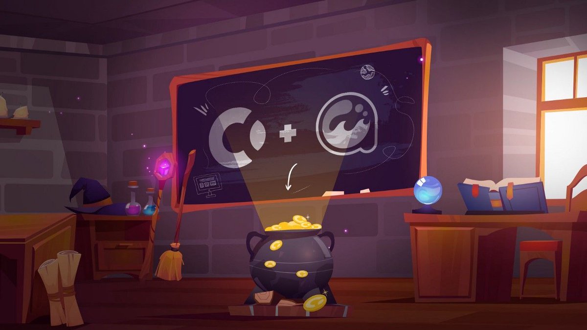 It's Wednesday so that means we've added more CMK into our rewards program!

This program is winding down, so the next week is that last chance to get in!
buff.ly/3ElZ7cO

New to wizard island? Read about it here:
buff.ly/3q8vd87

<a href="/_alchemistcoin/">Alchemist ⚗️✨</a>
#DeFi