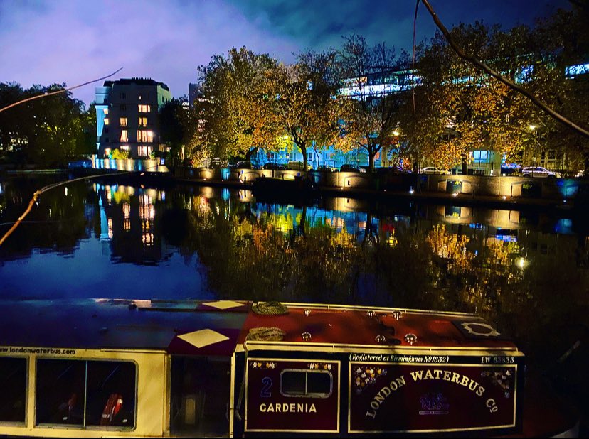 monty772011's tweet photo. London evening run πββοΈ Little Venice by night #LittleVenice #London #LoveLondon #ViewLondon https://t.co/2xpzEnKqxA