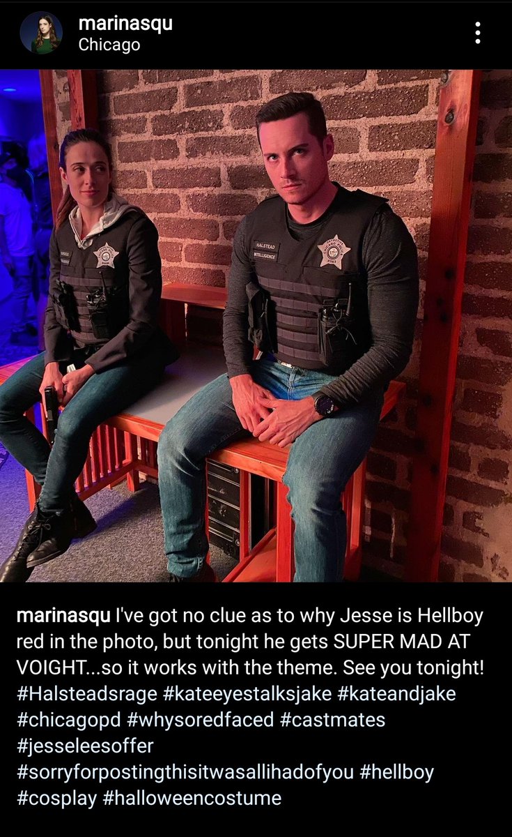 Ocelotl_Mx's tweet photo. 📸| 𝗝𝗲𝘀𝘀𝗲 & 𝗠𝗮𝗿𝗶𝗻𝗮 🤍
Credit. Marina Squerciati (IG)
🏷️11.03.2021✨
#ChicagoPD #Season9 #S09E07 #TrustMe
#KimBurgess #JayHalstead
#MarinaSquerciati #TracySpiridakos #JesseLeeSoffer
#OneChicago https://t.co/LPYcF5x2BL