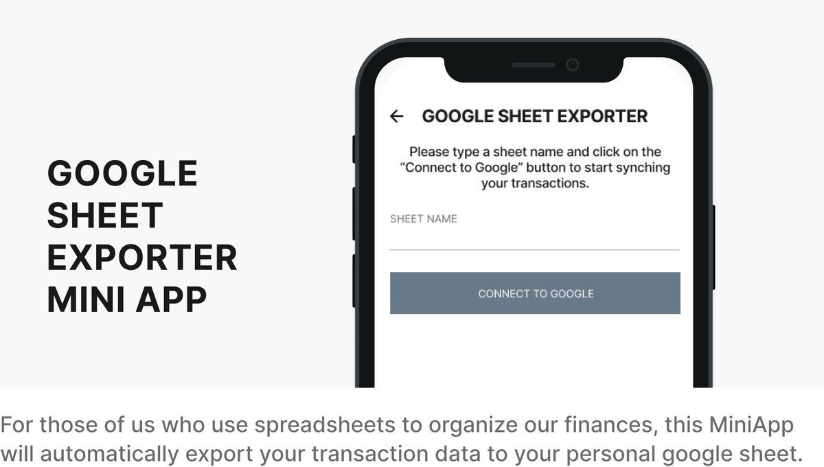 KlutchCard's tweet photo. MiniApp Drop: Google Sheet exporter so you can keep your formulas but save time https://t.co/WigPtRg9HZ