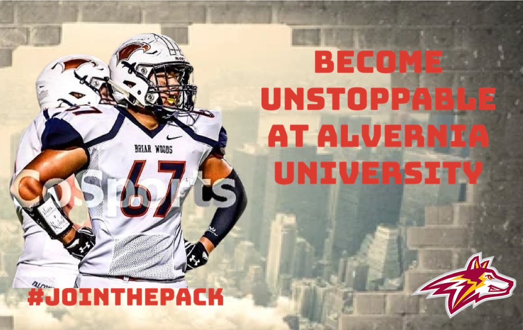 Ryan Salas (@ryan_salas25) on Twitter photo Blessed to have recieved my first offer from Alvernia University!!
Thank you <a href="/MisterLilly/">Patrick Lilly</a> and <a href="/AlverniaFB/">Alvernia Football</a> for this opportunity!π₯ #JOINTHEPACK <a href="/andrejones1185/">Coach Andre Jones</a> <a href="/BWHSFootball/">Briar Woods HS Football</a> Blessed to have recieved my first offer from Alvernia University!!
Thank you <a href="/MisterLilly/">Patrick Lilly</a> and <a href="/AlverniaFB/">Alvernia Football</a> for this opportunity!π₯ #JOINTHEPACK <a href="/andrejones1185/">Coach Andre Jones</a> <a href="/BWHSFootball/">Briar Woods HS Football</a>