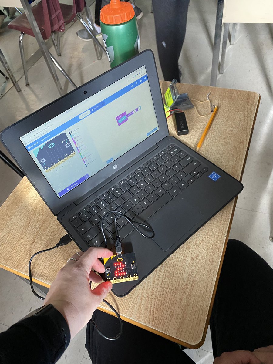 Rebecca Channer (@msrchanner) on Twitter photo Great perseverance from <a href="/fraserstamand/">Fraser St Amand</a>’s 6s today! We introduced variables and conditional statements to have students code a dice using MakeCode. After co-creating a flow chart students were able to think this problem through and debug as they went. <a href="/tvdsbmathk8/">tvdsbmath</a> <a href="/WSherwoodFox/">WSherwoodFox</a> 🦊 Great perseverance from <a href="/fraserstamand/">Fraser St Amand</a>’s 6s today! We introduced variables and conditional statements to have students code a dice using MakeCode. After co-creating a flow chart students were able to think this problem through and debug as they went. <a href="/tvdsbmathk8/">tvdsbmath</a> <a href="/WSherwoodFox/">WSherwoodFox</a> 🦊
