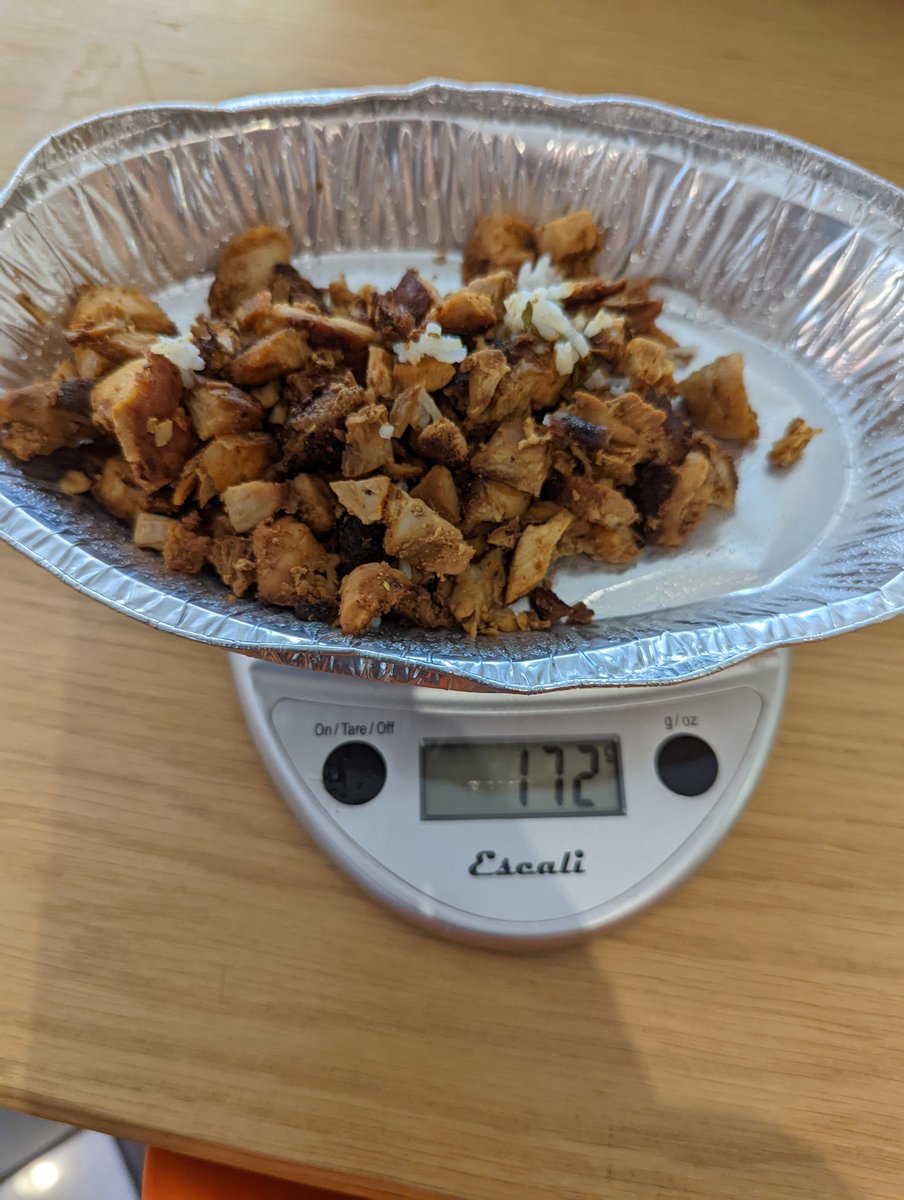 Threw caution to the wind today and tried the I-95 rest stop. So miserly! Double chicken 24% under and rice 100% over! <a href="/ChipotleTweets/">Chipotle</a> you are perpetrating a fraud and the world is waking up. Brian Niccol makes $34 million a year while customers and line workers suffer. Sad!