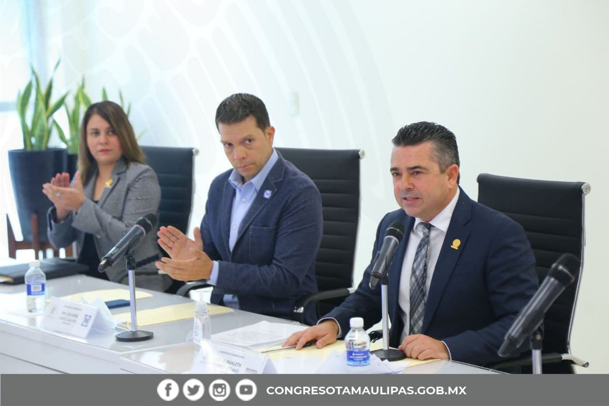 CongresoTams's tweet photo. #MantenteInformado #Tamaulipas 
Diputado @ElifaGomezL, declara formalmente instalada la Comisión de Gobernación, misma que ejercerá durante esta #Legislatura65. https://t.co/W2KWvCh2qo