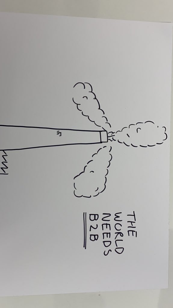 101Cliches's tweet photo. @OneMinuteBriefs @SteinIAS @TheDrum #WhyTheWorldNeedsB2B #B2BWorldfest https://t.co/kdTh5eSzqq