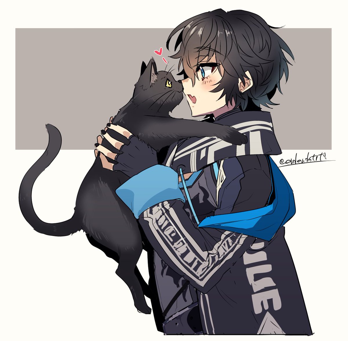 「🐈‍⬛🐈‍⬛ 」|賑やかな雑魚ハオロのイラスト