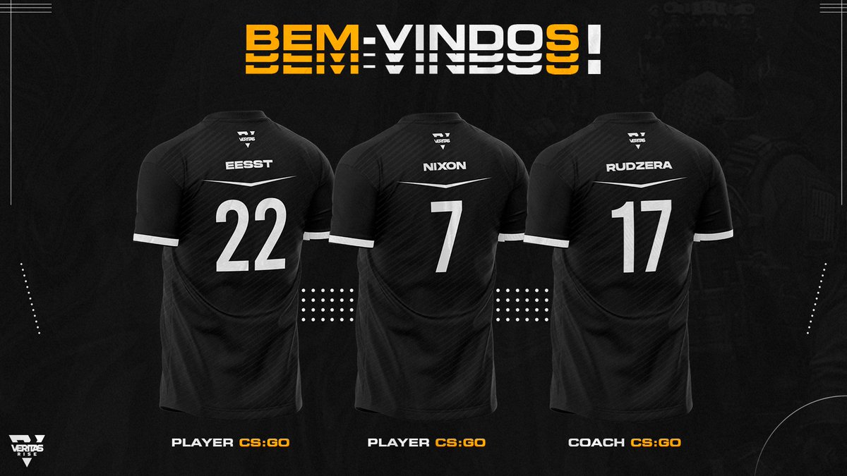 Novidades ⚠️

Oficializamos a entrada de <a href="/nixoN2s/">nixoN</a> , <a href="/eesstzera/">eesst”</a> e <a href="/rudzera21/">Rudzera</a> na equipa VERITAS RISE.

Sejam muito bem-vindos 🟡⚫️

#SOMOSVERITAS