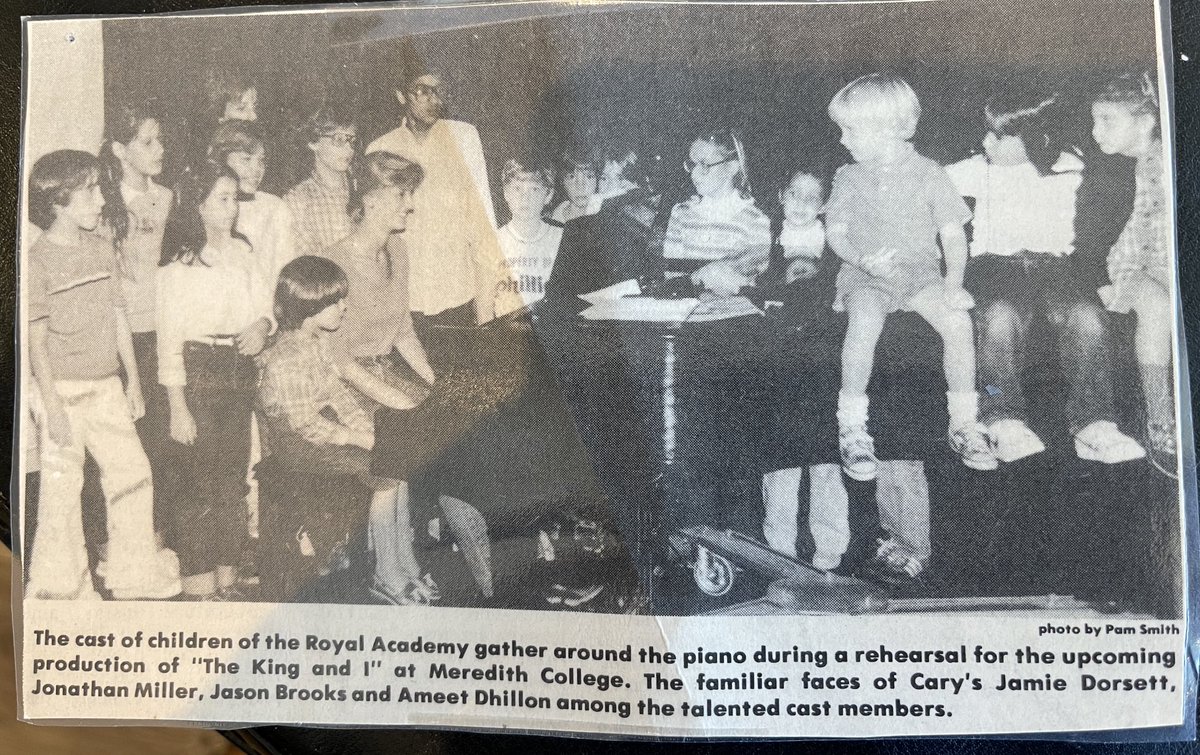 brooksjas's tweet image. Hey ⁦@DHPIV⁩ my mom found this the other day.. pretty sure that’s you on the piano..