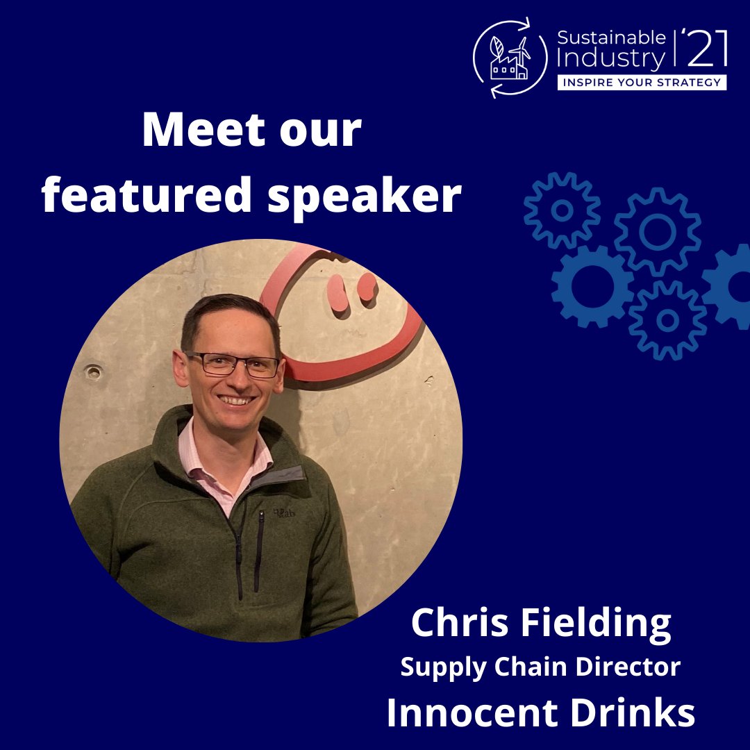sureb2b's tweet photo. Christopher Fielden from @innocent will be speaking at #SustainableIndustry21 on 9th Nov. 
Register for your place:  https://t.co/lpvOH3i1Rv

#ukmfg #fmcg #fmcgindustry #leadership #innovation #business #cop26 #factory #suppkychain #Netzero #procurement https://t.co/57zXqgfJuv