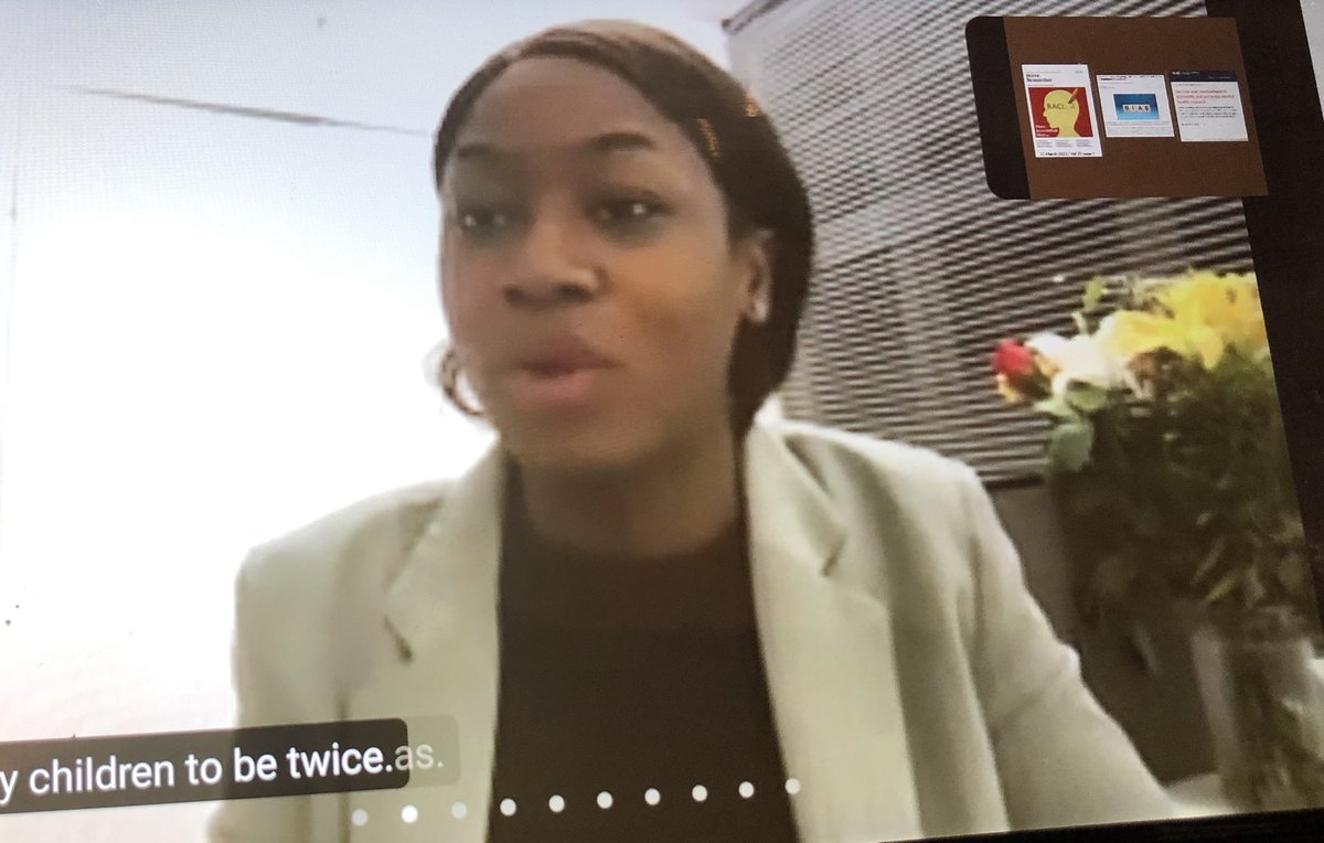 MaternityVoice's tweet photo. @agnes_agyepong presenting at the #insideResearch event now. An inspirational champion who continues to ask fundamental questions on the urgency of addressing the exclusion of Black women’s experiences and voices in maternity research. #participatoryapproach #powerimbalances https://t.co/rCUAfUEJ29