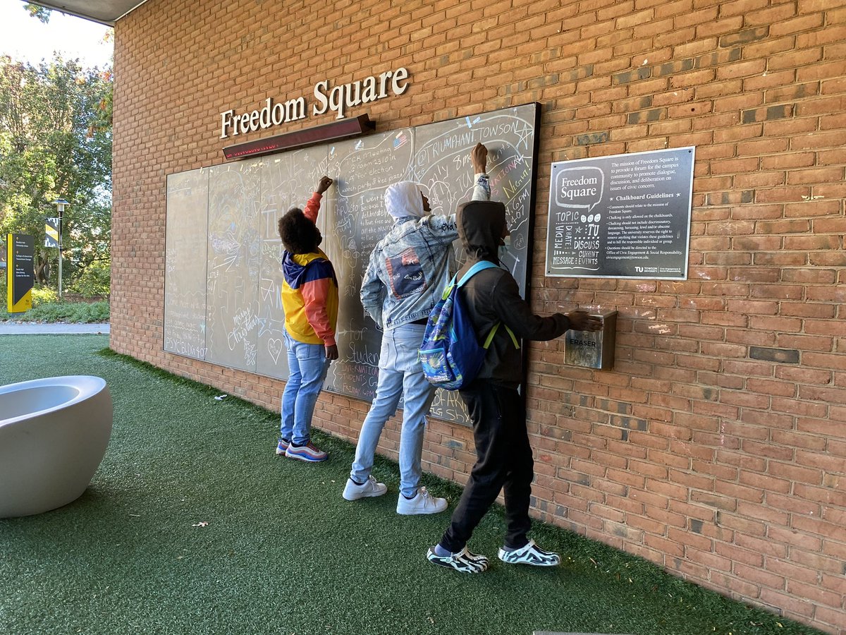 ExcelAcademyHS's tweet image. Our students had a wonderful time touring the campus of Towson University this afternoon. #TowsonUniversity @TowsonU #ExcelWithUs @BaltCitySchools