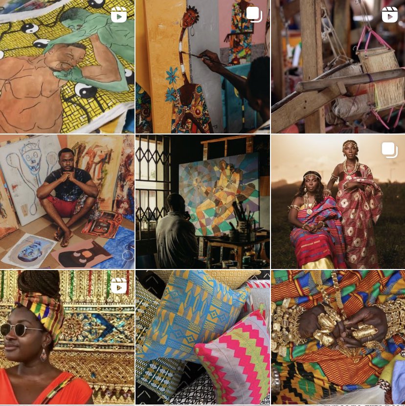 Check out my contemporary art gallery and home décor company — <a href="/odysseyartisans/">Odyssey Artisans</a>. We specialize in African art. RT to support ❤️