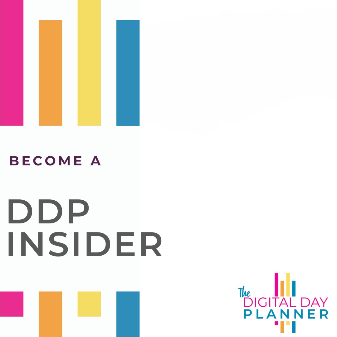 GoodDigitalDays's tweet image. Hey Creatives! 👋🏼⁠
⁠
A free monthly downloadable to help you along your planning journey, special offers, early registration for events…..and other goodies. Is there any reason why you shouldn’t become a DDP Insider?⁠
⁠
TheDigitalDayPlanner.com⁠
⁠
⁠
#TheDigitalDayPlanner