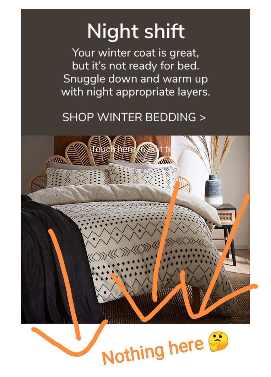 emma_SwL's tweet photo. Anyone know how to unsubscribe from @DunelmUK emails? 🤔 No option on their email (legal requirement) although it states there is one at the bottom of all their emails... Maybe it's invisible 🧐 @ICOnews https://t.co/UvWvIYqVEF