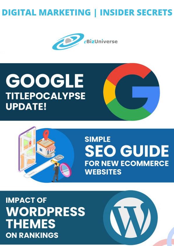 eBizUniverse's tweet image. Google’s new system for generating titles is…interesting. 👀 bit.ly/3k3g5ou #digitalmarketing #ebizuniverse #titlepocalypse #SEO #WordPress #Updates