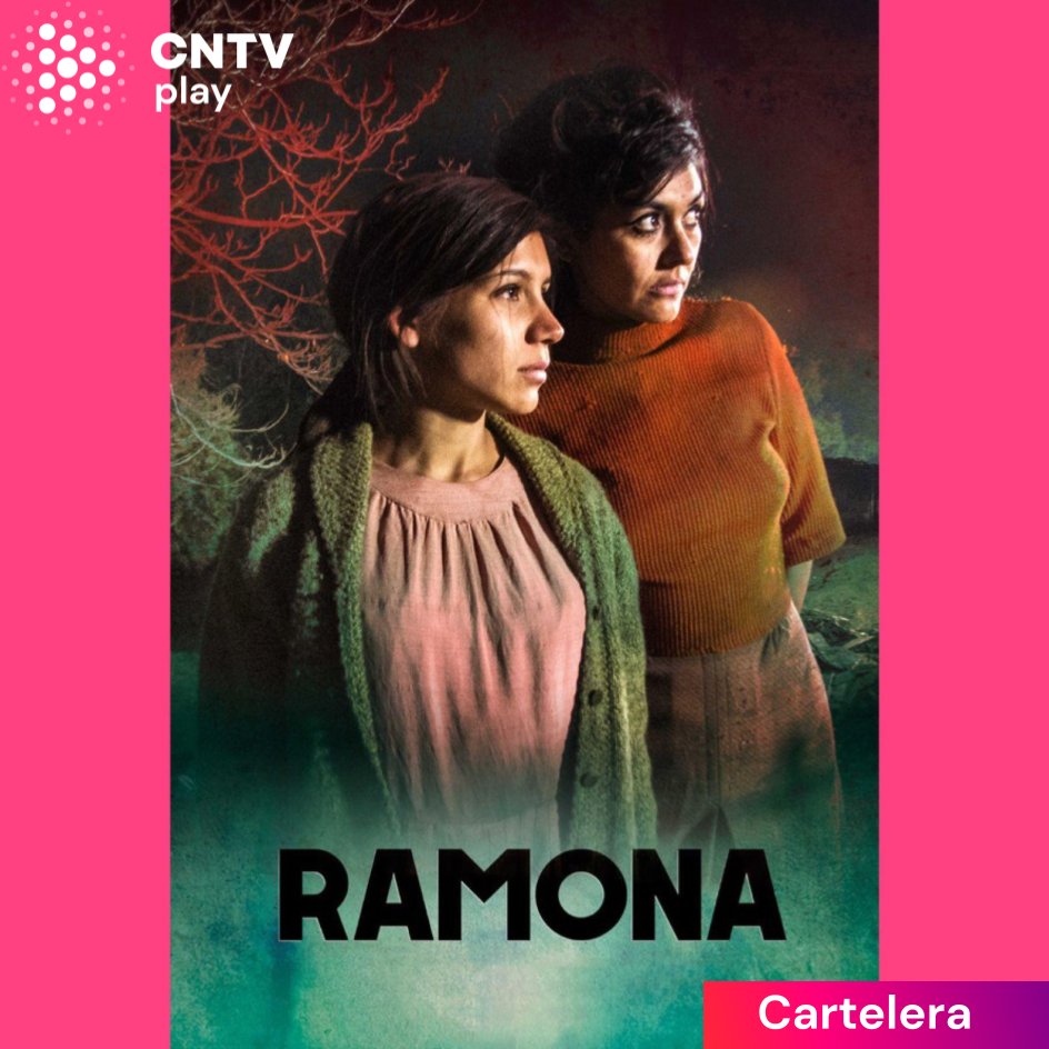 #CarteleradeMiércoles📽️
"Ramona": dos hermanas migran desde el campo a la ciudad en busca de una mejor vida. 
Inspirada en los primeros campamentos y tomas en Santiago de Chile de los años 60.
Dirigida por Andrés Wood.  
👉Ver en  bit.ly/2Yc5C2i
#CNTVPlay🤩